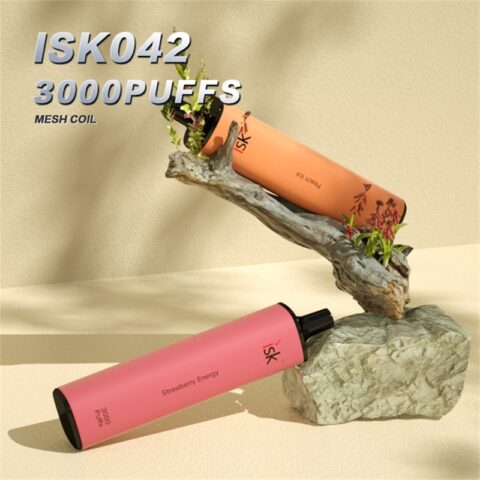 Isk Puffs Disposable Vape Pod Empty Cartridges With Adjustable