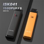 ISK041 Disposable Vape 1500 Puffs POD Device Rectangle Custom by ISK