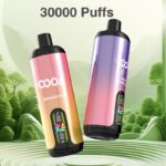 KM 30000 Puffs Disposable Vape 30ml with LED Display Screen and Adjustable Airflow